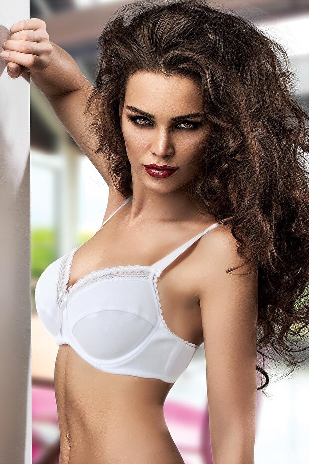 حمالة صدر من القطن بنسبة 100% بدون كوب من Underwire