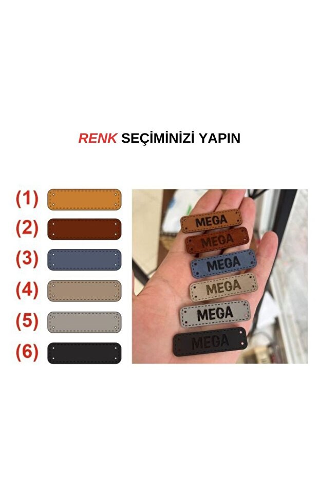 Deri Etiket 1000 ADET - 2