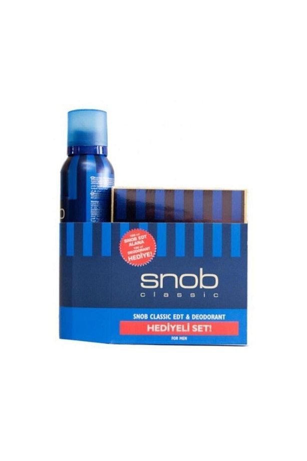 Orıjınal Snop Classic Edt Erkek Parfümü 100 Ml +snop Deodorant 150 Ml - 1