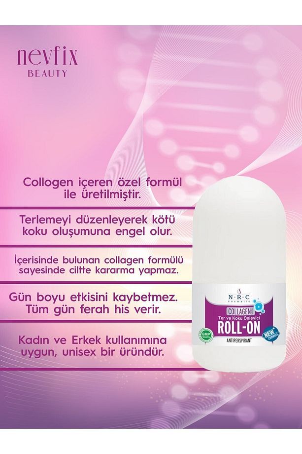 Roll On Aşırı Terleme Önleyici Antiperspirant Roll-on 50 Ml Collagen Ilaveli - 2