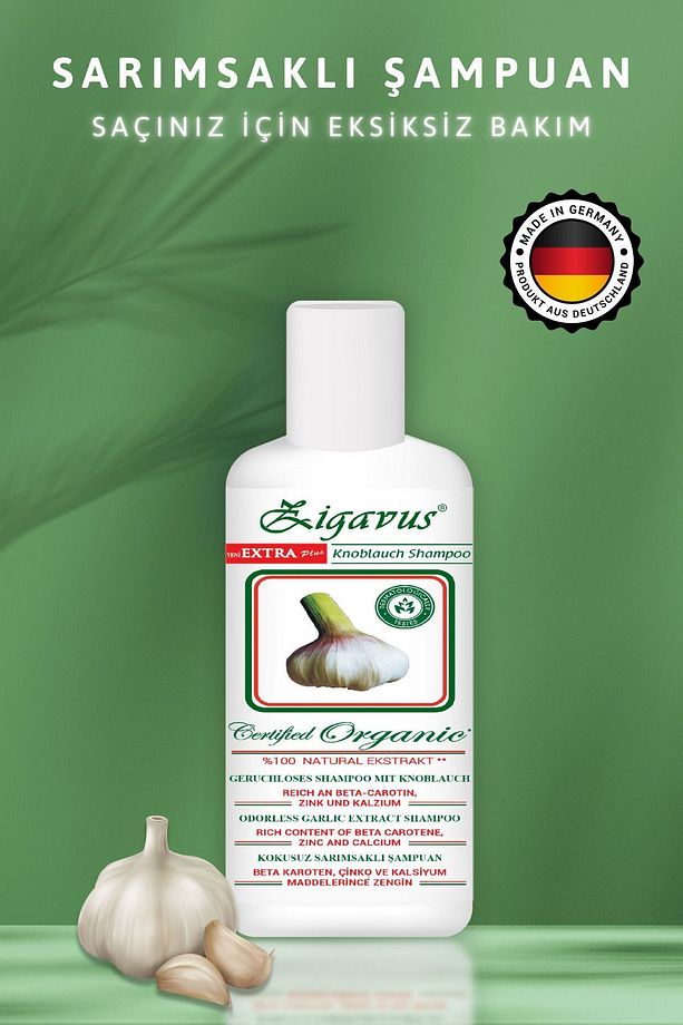 Extra Plus Sarımsaklı Şampuan 150 ml - Yoğun Saç Dökülmesine Karşı  8699349130039 - 3