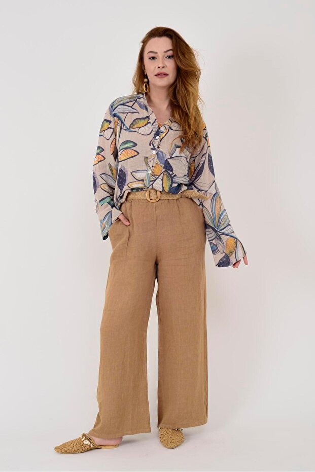 83931 Leaf Patterned Shirt - 3