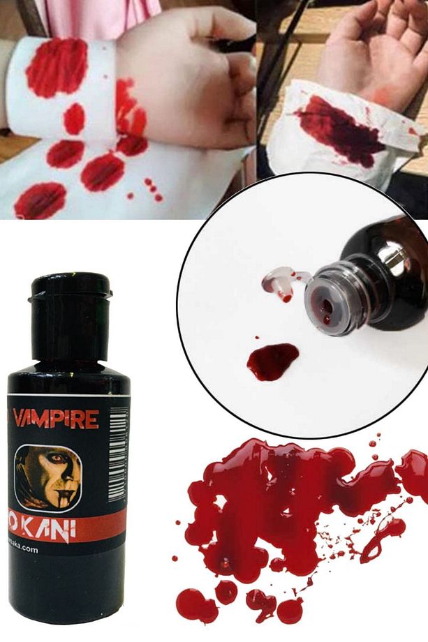 50 Gr Cadılar Bayramı Gerçekçi Diy Props Yapay Sahte Kan Plazma Yenilebilir Yapay Gerçekçi Kan Sıvı - 4