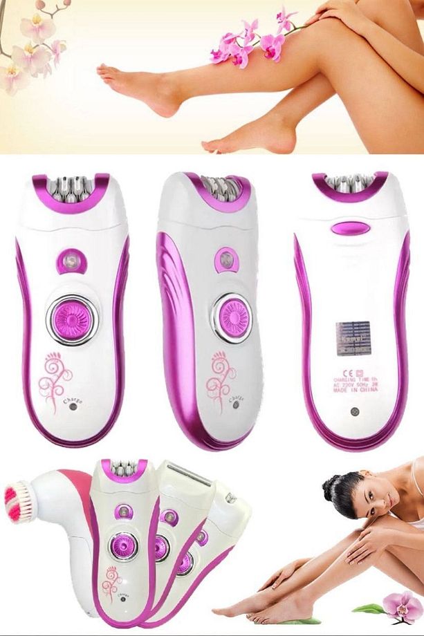 Kaliteli Kadın Tüm Body Epilatör Epilasyon Öncesı Kullanılabilir Tırmır Etkili Şarj Edilebilir Body - 1