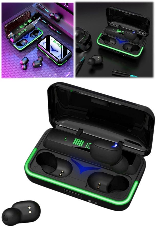 Akıllı Pubg Fortnite Apex Için Uygun Bluetooth Ledli Kulaklık Kasma Yamaz Ses Kasma Profesyonel Game - 5