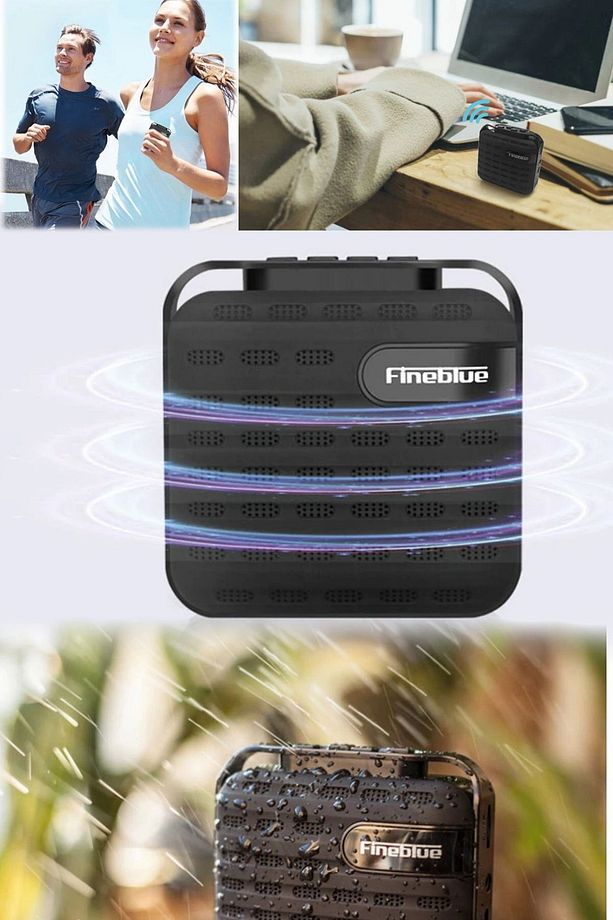 Su Toz Geçirmez Spor Bluetooth Hoparlör Müzik Çalar Sesli Waterproff Koşu Spor Grup Sporlar - 3