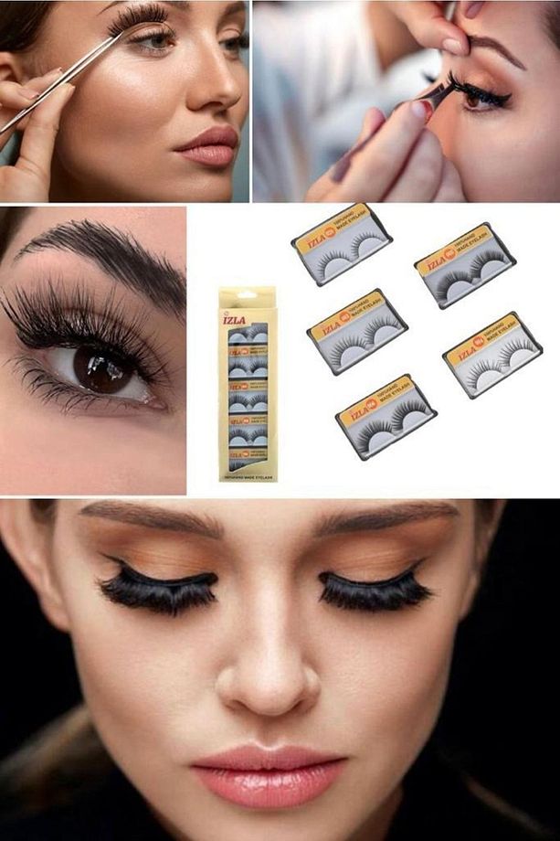 3d Kendinden Yapışkanlı Takma Kirpik Günlük Hayatta Kullanım Için Ideal Sexy Kirpikler Universal Pro - 8