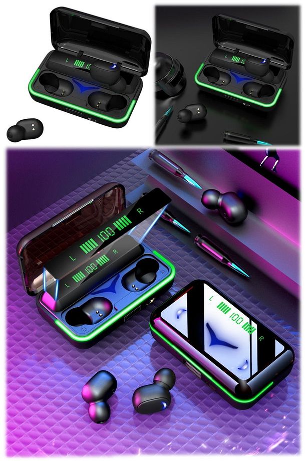 Akıllı Pubg Fortnite Apex Için Uygun Bluetooth Ledli Kulaklık Kasma Yamaz Ses Kasma Profesyonel Game - 4