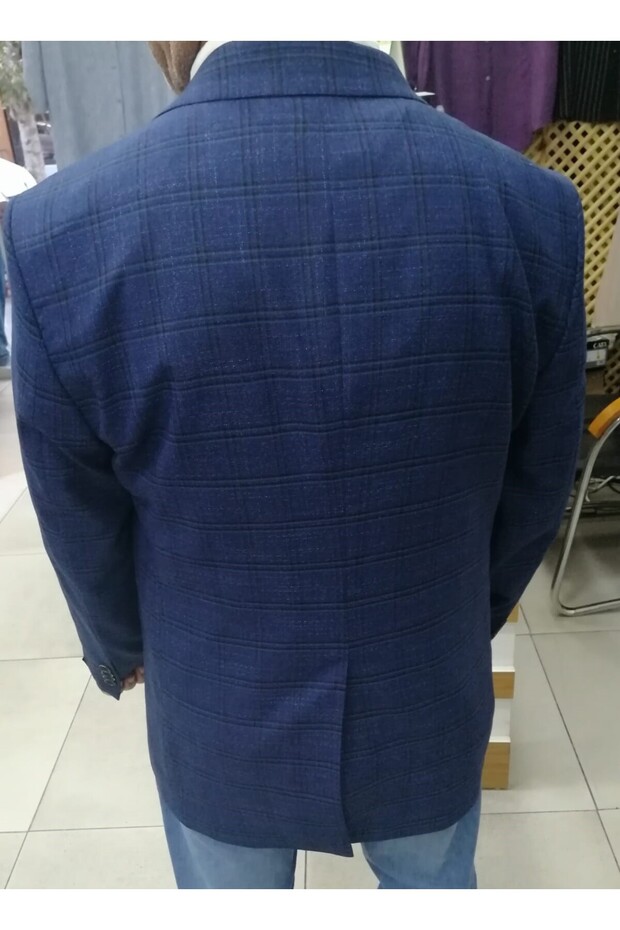 4 -drop  ekose  kareli ceket yuksek kalite - 3