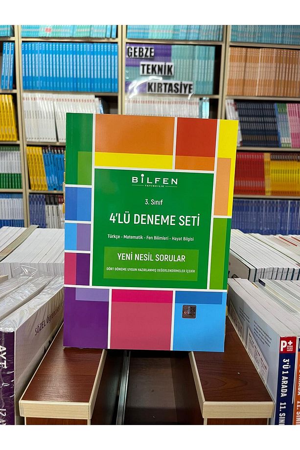 Bilfen 3. Sınıf 4'lü Deneme Seti - 3