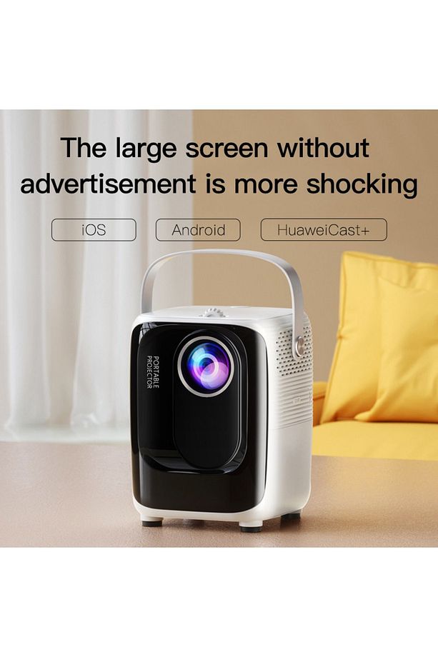 1920 x 1080 Airstorr 5G Mi Smart Mini Projektör 1080P LED Mini WiFi Video Sinema Taşınabilir Projek - 5