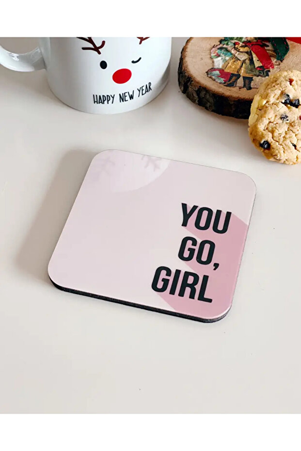 You Go Girl - Successful Motivation Gift for Woman Under Cup