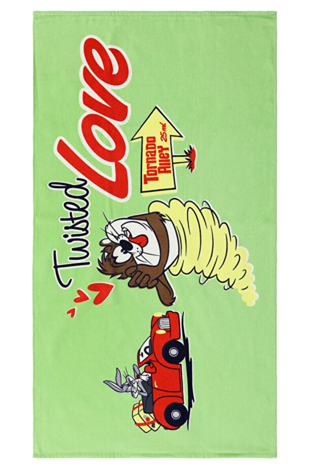 Tazmania Licensed Velvet Beach Towel 70X130