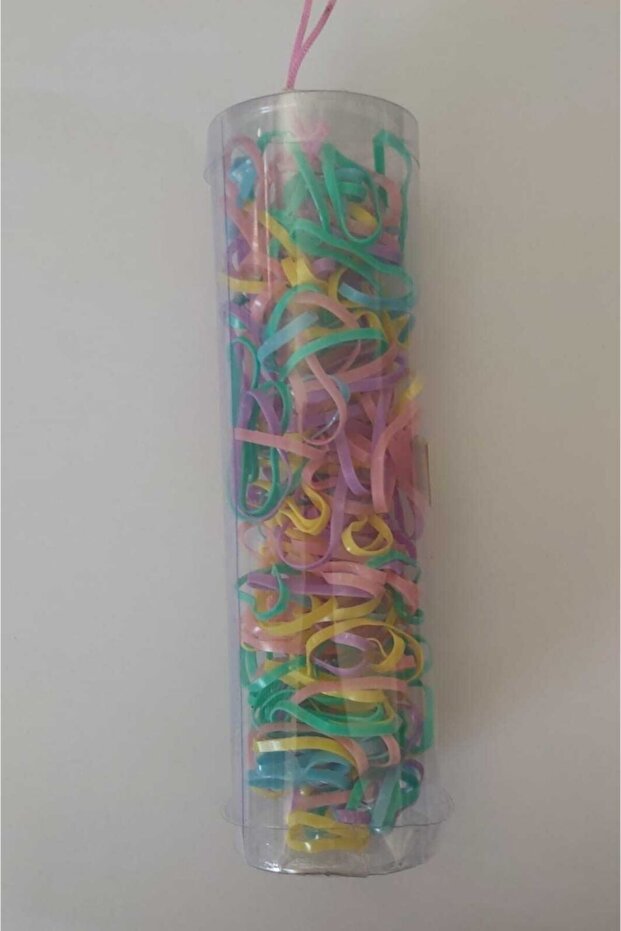 مشبك مطاطي رقيق ملون - 1