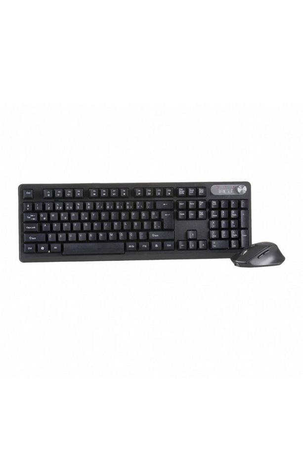Iws-549u Rechargeable Silent Type-c Wireless Multimedia Klavye & Mouse Set - 2