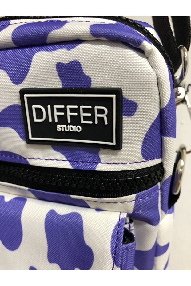 حقيبة كتف/حقيبة كروس بنمط البقرة من ستوديو ليلك - 4