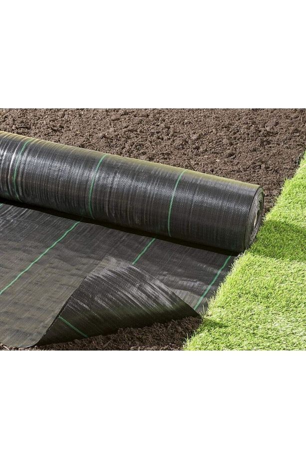 Taban Örtüsü 105cm X 10 Metre Sera Taban Örtüsü Jüt Taban Örtüsü Malçlama Örtüsü Yer Örtüsü - 1