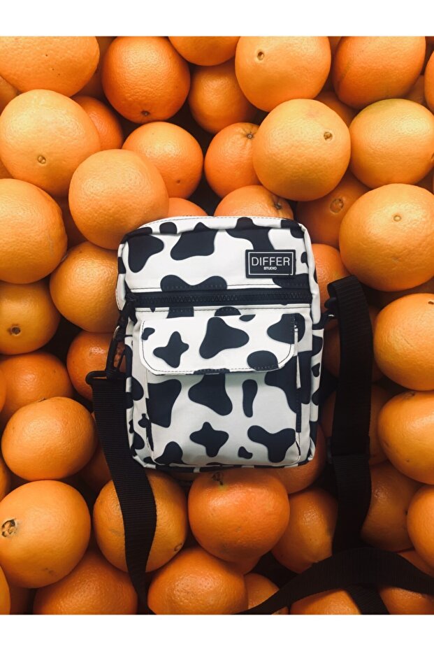 Studio Inek Desenli Omuz/çapraz Askılı Çanta - 2