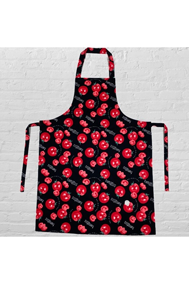 مريلة مطبخ منقوشة بالطماطم - 3