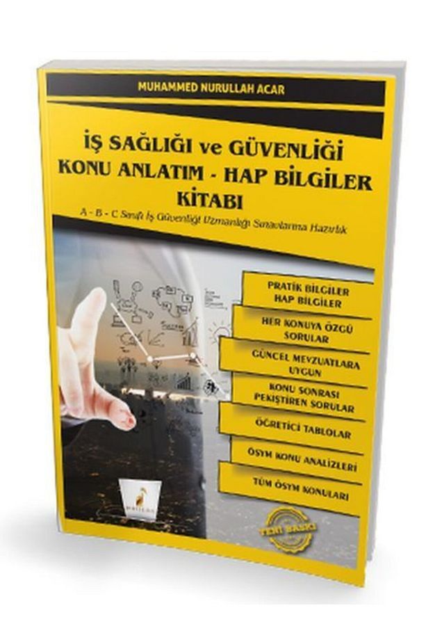 Iş Sağlığı Ve Güvenliği Isg Konu Anlatım - Hap Bilgiler Kitabı - 1