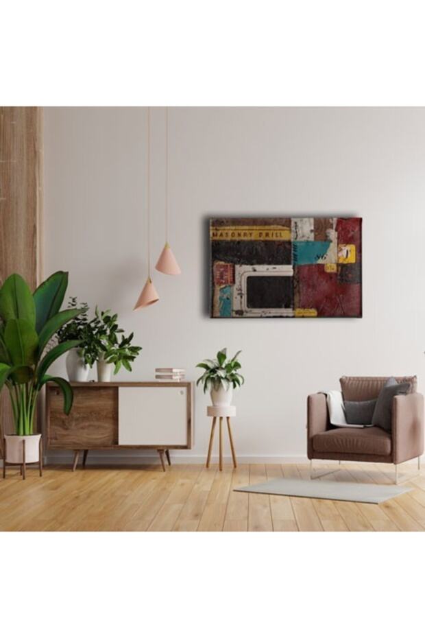 Retro Canvas Tablo - 4