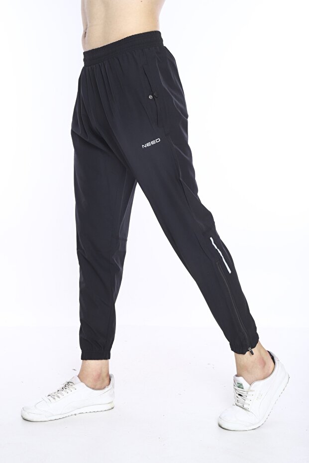 Erkek Siyah Micro Strech Pantolon - 3