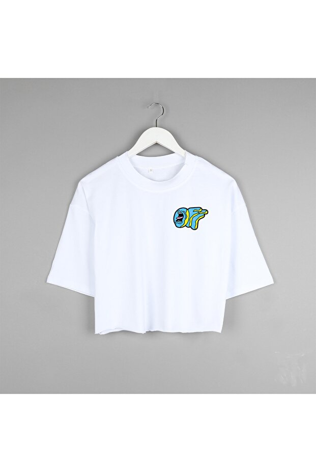 Off White Oversize Crop - 1