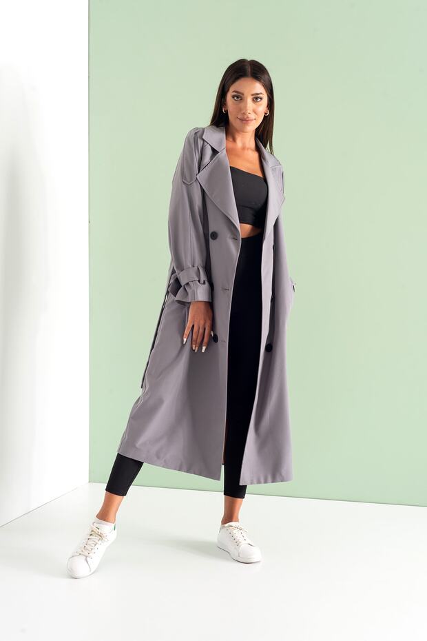 Nidal Trench Coat