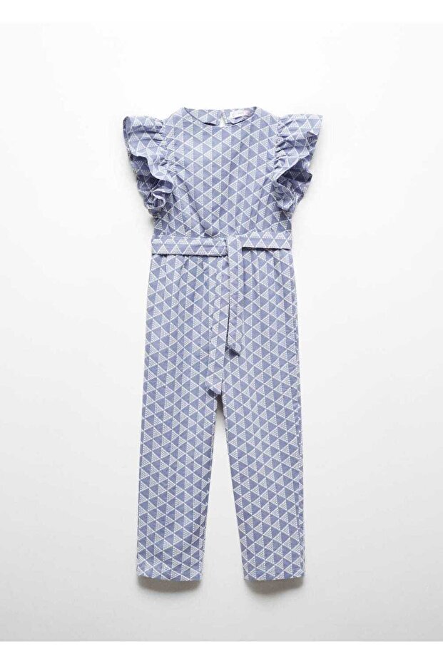 Volanlı Işlemeli Tulum - 3