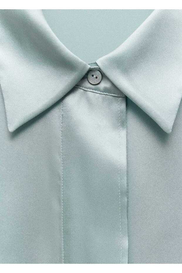 %100 ipek gömlek - 5