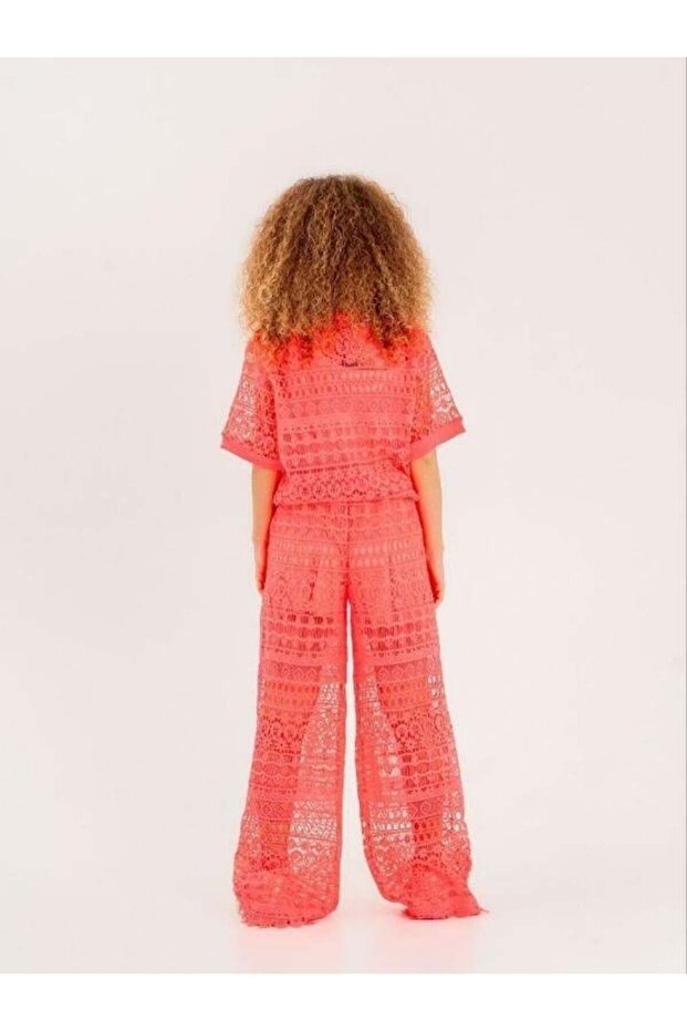 D Čipka pantalone za devojčice - 2