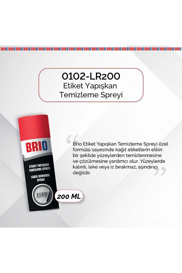 Etiket Yapışkan Temizleme Spreyi Etiket Sökücü Sprey 200 ml 2 Adet - 2