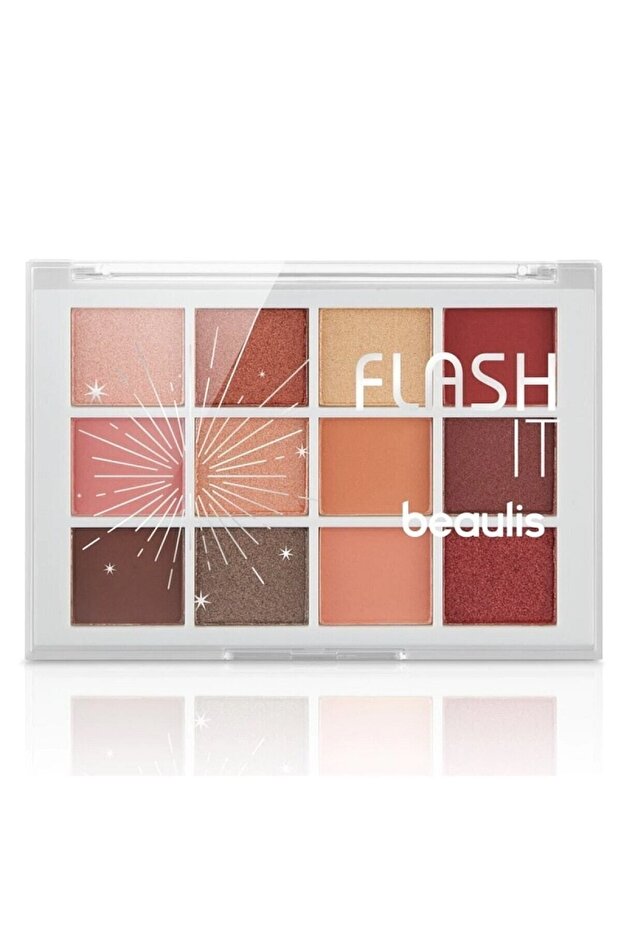 Flash It 216 Bloomy Eyes - لوحة ظلال مكونة من 12 قطعة