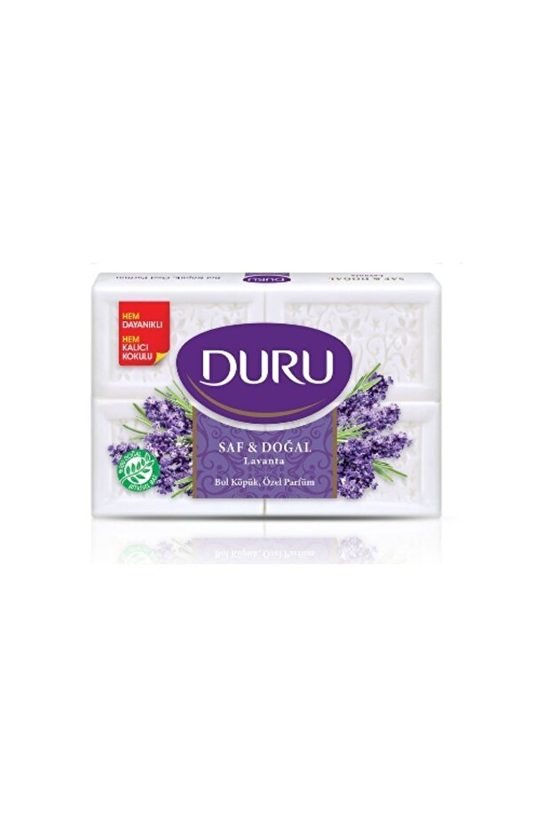 600 Gr. Lavender 2-Pack Duru Soap Bath - Pure and Natural