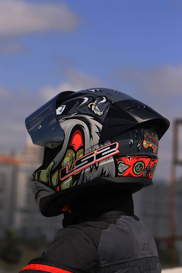 Rapıd 2 Race Spox Gri-kırmızı Kask - 8