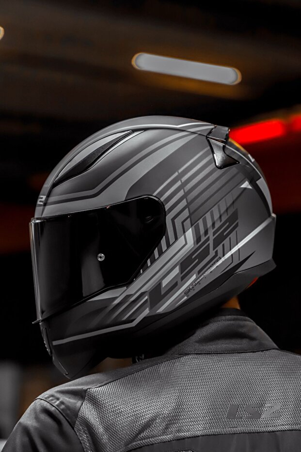 Rapıd Kruıse Mat Siyah-gri Kask - 7