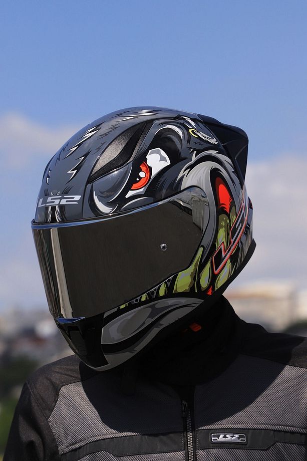 Rapıd 2 Race Spox Gri-kırmızı Kask - 3