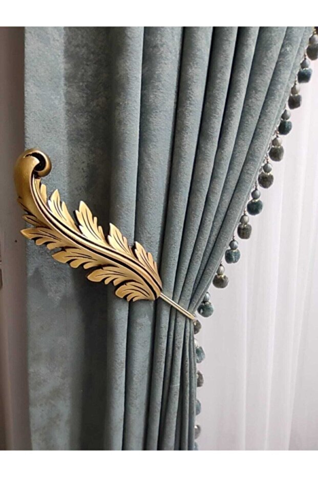 Leaf Pattern Curtain Accessory 1 Piece from Ege's Workshop - 1