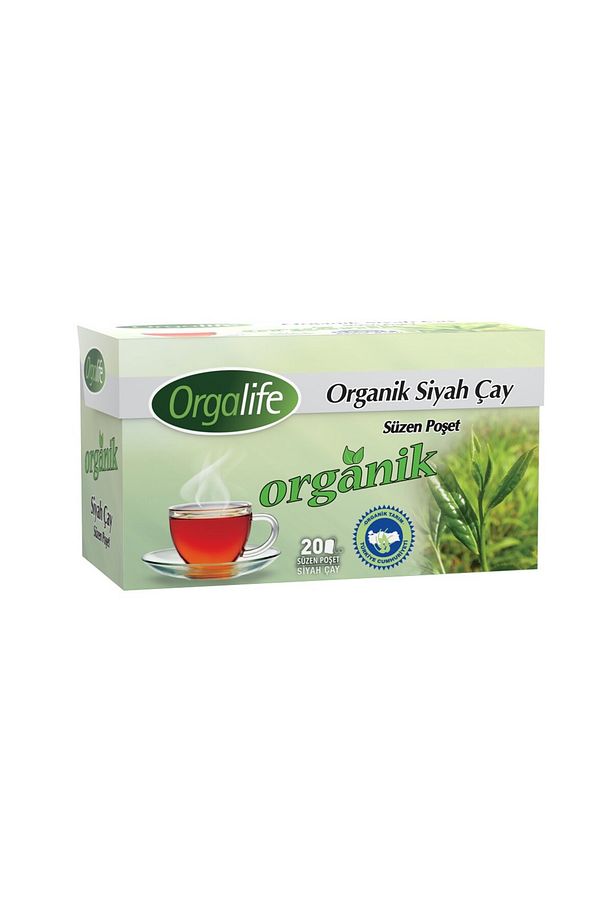Organik Bardak Poşet Siyah Çay 20'li - 1