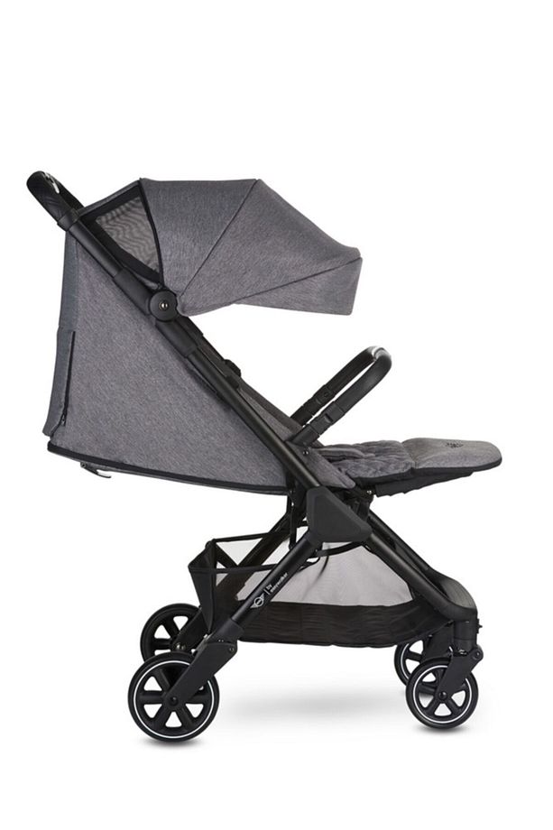 Mını By Buggy Snap Tek Tuşla Otomatik Katlanan Kabin Boy Bebek Arabası Soho Grey - 5