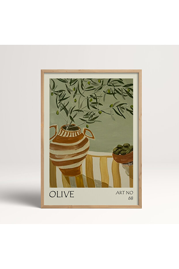 Tekli Çerçeveli Tablo Poster Tablo TK/701 - 2