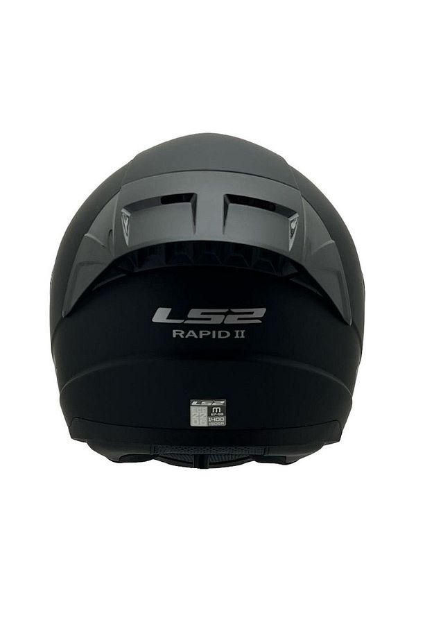 Rapıd 2 Race Race Mat Siyah Kask - 4