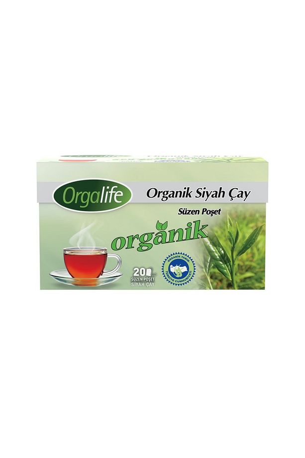 Organik Bardak Poşet Siyah Çay 20'li - 2