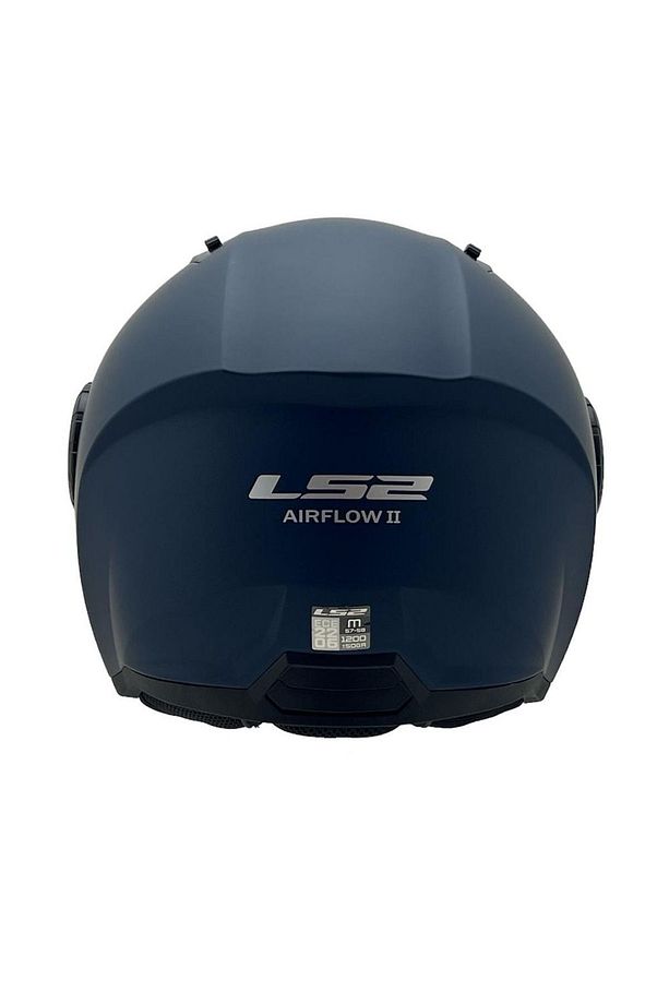 AIRFLOW 2 MAT NAVY MAVİ KASK SİYAH CAM - 3