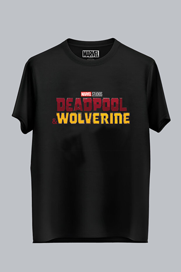 Marvel Deadpool Wolverine Patterned T-Shirt - 2