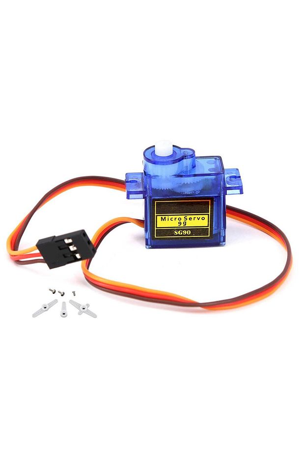 SG90 9g Servo Motor Mini Mikro Arduino Raspberry Pıc Rc Uçak Helikopter Uyum - 1