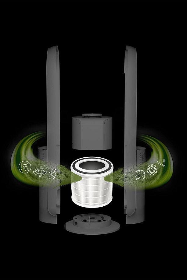 O-zone Duo 9005h 2 In 1 Hava Temizleyicisi Ve Nemlendiricisi - 5