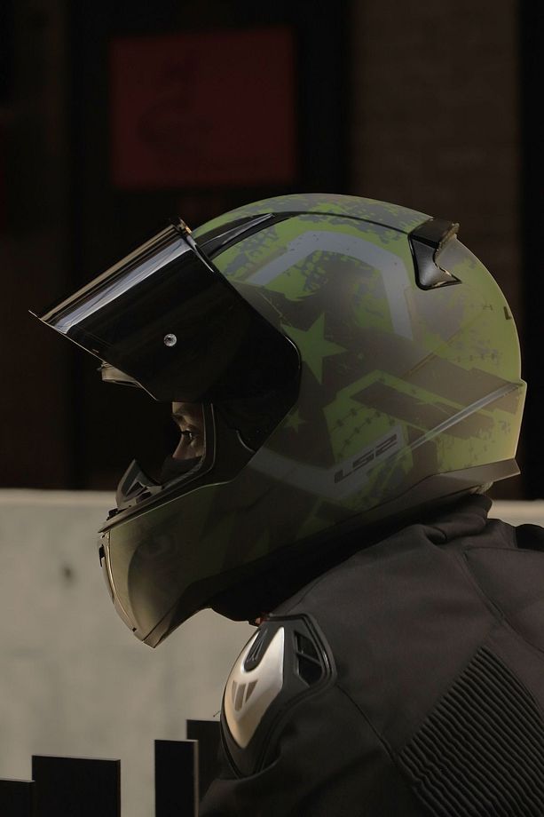 RAPID 2 THUNDER BIRDS MAT YEŞİL-SİYAH-GRİ KASK - 4