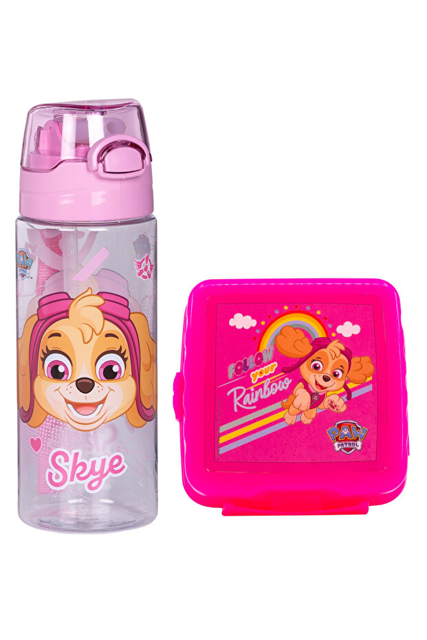 Paw patrol 500 ml water bottle and lunch box