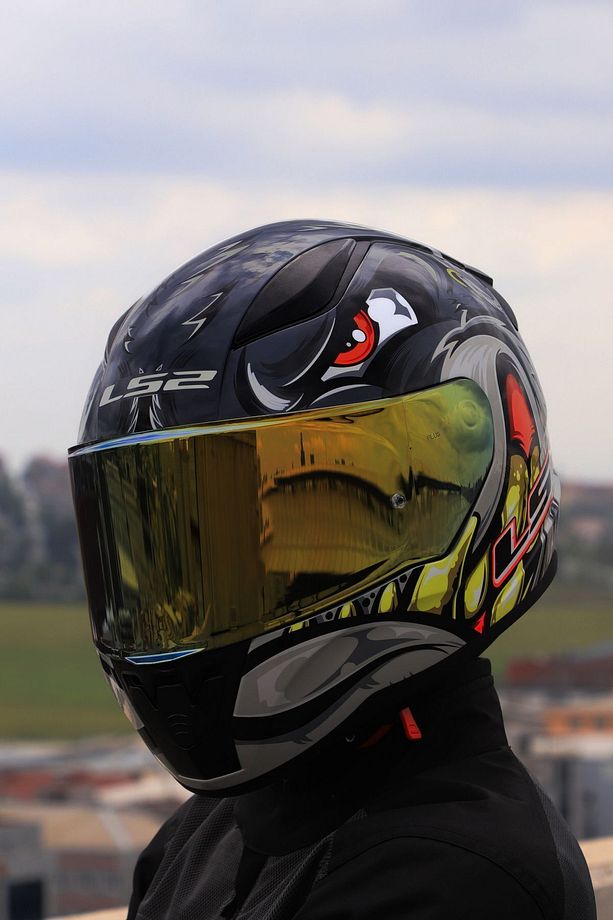RAPID 2 SPOX GRİ-KIRMIZI KASK - 5